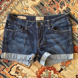 William Rast hemmed shorts